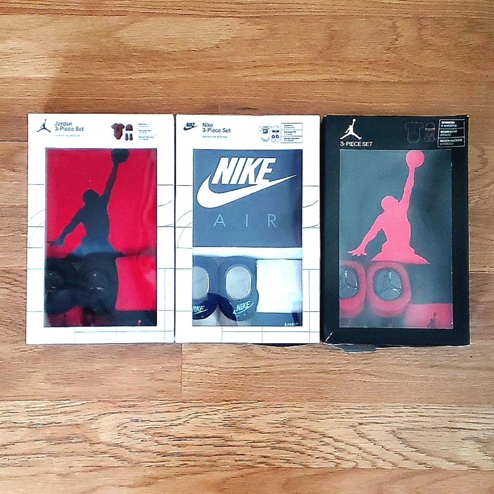 Air Jordan & Nike 3 piece sets